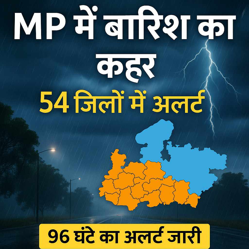 MP weather alerts– जून 2025 मौसम खराब होने की संभावना